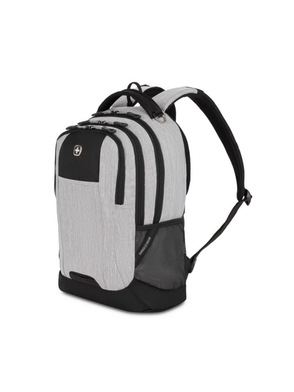 SwissGear Light Gray and Black Everyday Laptop Backpack